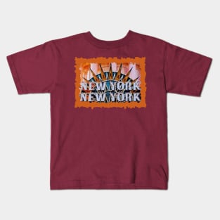 NEW York New York Las Vegas Nevada. Kids T-Shirt